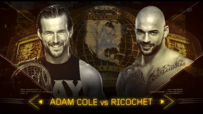 Adam Cole vs Ricochet